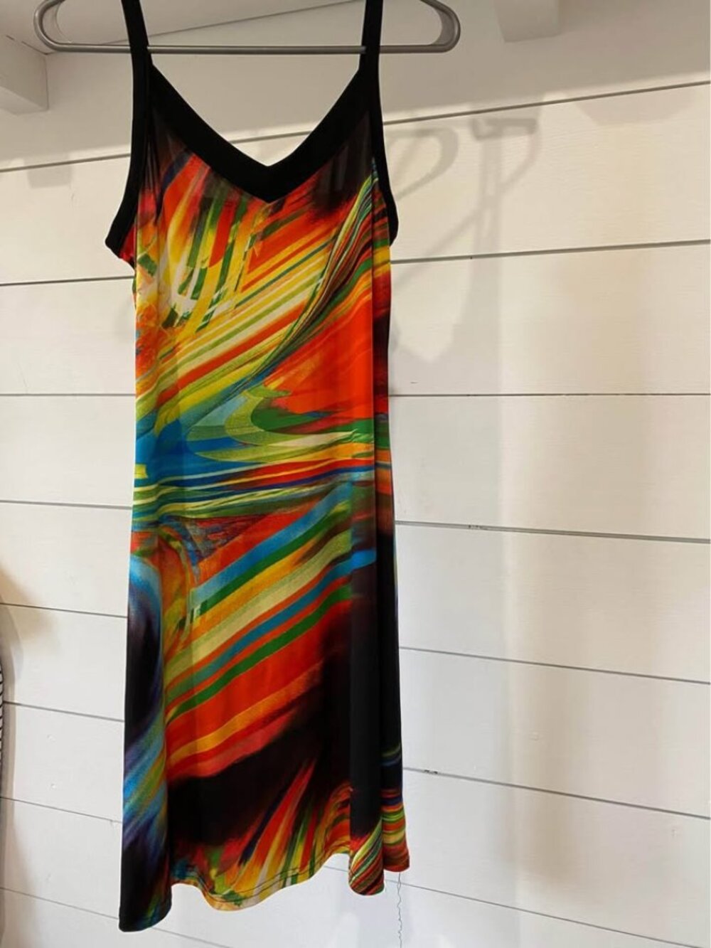 Colourful summer dress